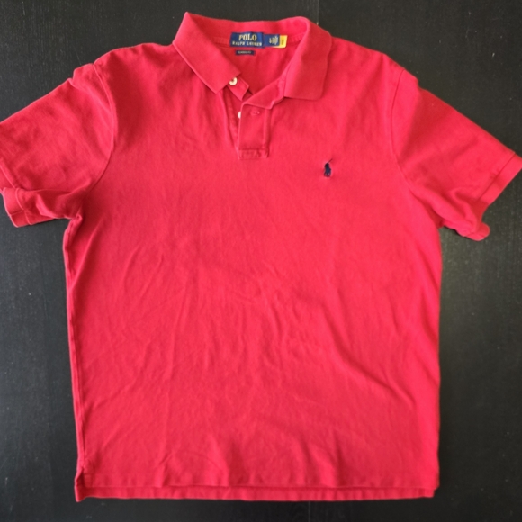 Ralph Lauren Vibrant Red Polo Shirt - Picture 2 of 6